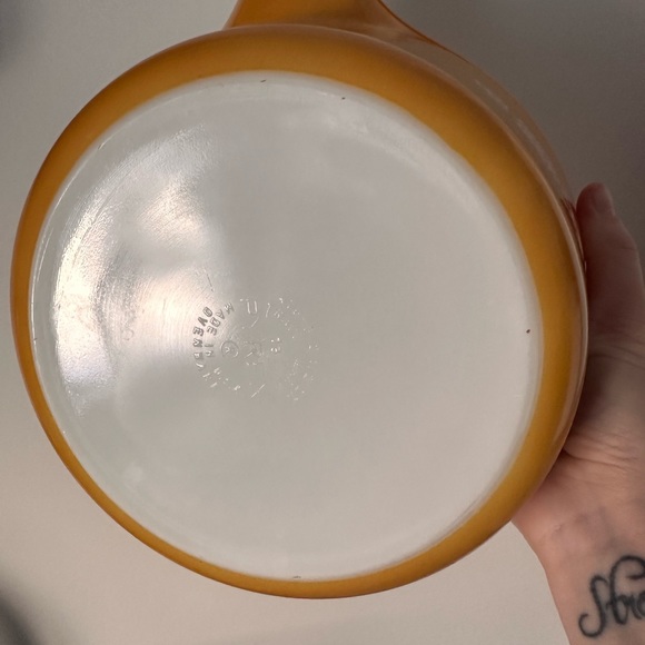 Vintage Butterfly Gold 475 Pyrex - with MISPRINT - Picture 3 of 6